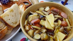 筍姫のアヒージョ