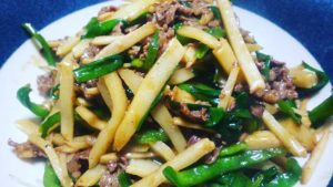 筍姫のチンジャオロース