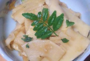 筍姫の木芽和え