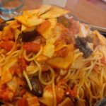 筍姫のトマトパスタ