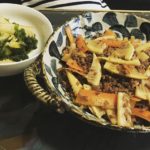 筍姫のそぼろ炒め&若竹煮