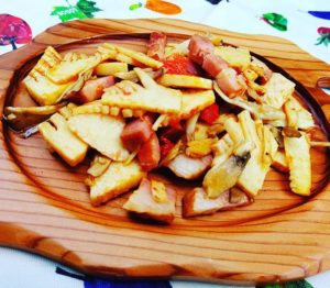 筍姫ベーコン炒め