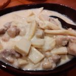 筍姫と鶏のミルクグリーンカレー