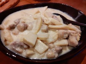 筍姫と鶏のミルクグリーンカレー