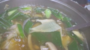 筍姫の踊り食い（しゃぶしゃぶ）