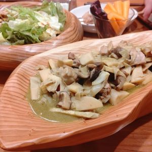筍姫のグリーンカレー