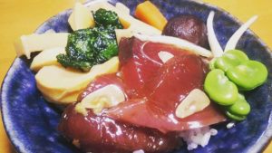 カツオとタケノコの最強コンビ