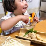 たけのこうどんでさっぱり！