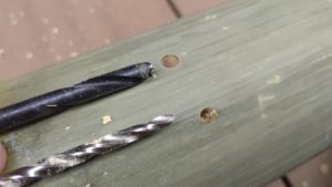 【竹灯りづくり】 竹にきれいな穴を開ける方法