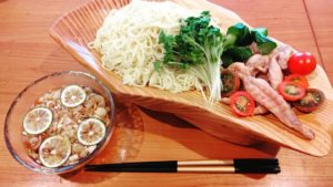 夏っすね~　冷やしラーメン