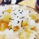 なると金時のさつまいもごはん