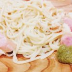 木頭ゆずのゆず胡椒ペペロンチーノ