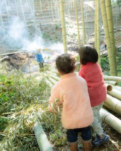 竹焼くの見守り隊