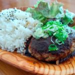 ハンバーグプレート（タケノコ入り♪）