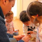 筍姫で親子たいむ