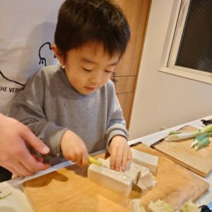 むすこ氏　筍姫で料理に目覚める！