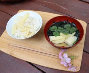 たけのこごはん&若竹汁