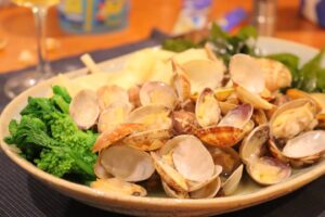 春ぶちこみ! あさりと菜の花の若竹煮