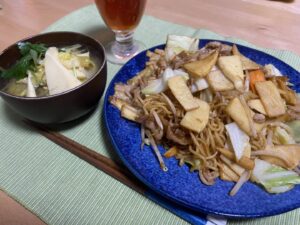 たけのこヤキソバ