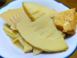 筍姫と厚揚げ炊いたやつ