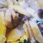 タケノコたっぷり親子丼