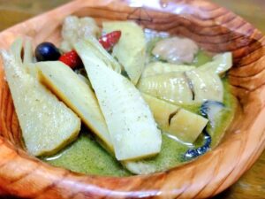 筍姫グリーンカレー