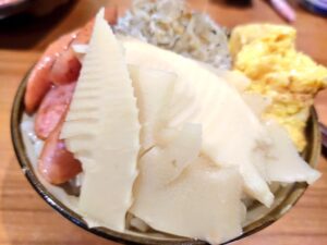 たけのこごはん 朝ごはんVer