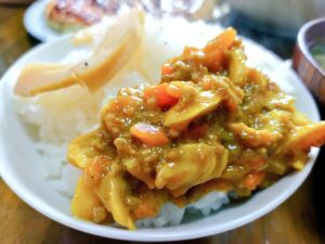 たけのこキーマカレー