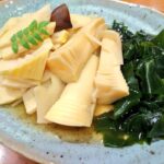 若竹煮の山椒添え