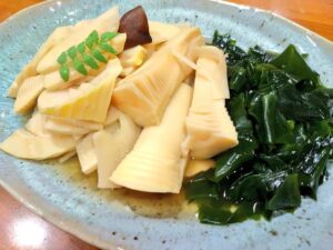 若竹煮の山椒添え