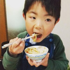 【兄弟でチャレンジ】筍姫たっぷりのたけのこごはん作り