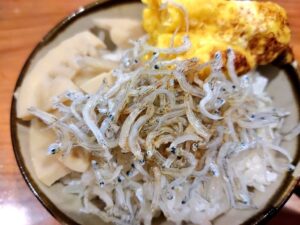 たけのこごはんにトッピング♪