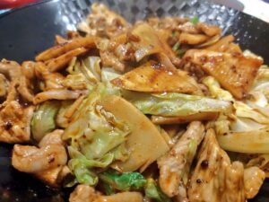 筍たっぷりのホイコーロー