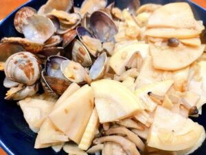 タケノコボンゴレ♪