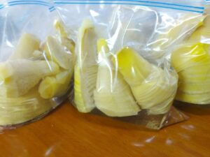 たけのこの保存はこれでバッチリ！