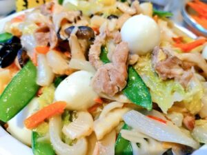 たけのこや春野菜たっぷりの「八宝菜」