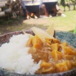 釜茹でしながらタケノコカレー