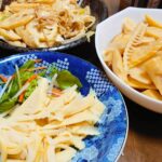 たけのこ盛りもりの3種料理