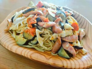 たけのこパスタ