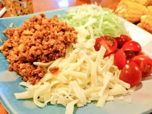 たけのこタコライス