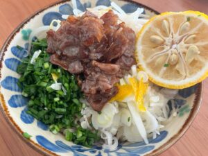 新しい徳島ラーメン誕生！？　ゆず油そば