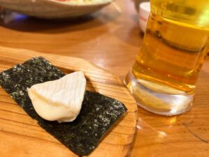 最強おつまみ 大野のり️カマンベール