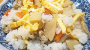 たけのこのお寿司　四国・徳島のブランドたけのこ「筍姫」2022