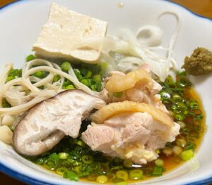 阿波尾鶏のお鍋