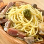 ニンニクとゆず胡椒激マシの「ペペロンチーノ」