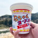 お外で食べる金ちゃんヌードル