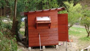 じいじの里山DIYついに・・・秘密基地が完成！？