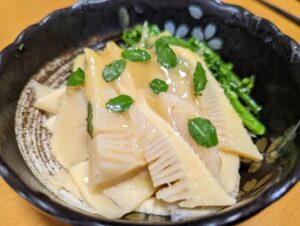 筍姫の「木の芽あえ」