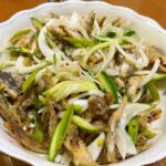 豆アジも自分で釣って料理！ こどもの食育にもなる南蛮漬け