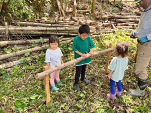 里山でしいたけ栽培チャレンジ！